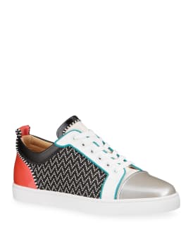 Christian Louboutin, Shoes, Zig Zag Red Bottom Sneakers