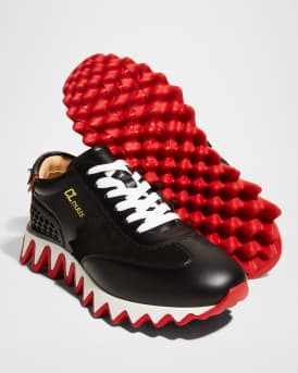 Loubishark Donna Red Sole Runner Sneakers