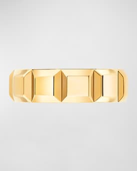 Quatre 18K Yellow Gold Single Clip Earring
