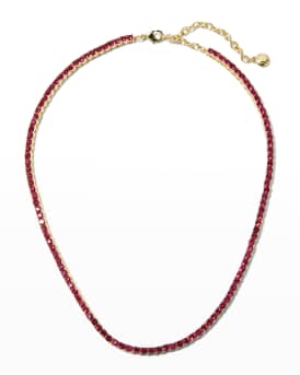 Baublebar bennett crystal tennis on sale necklace