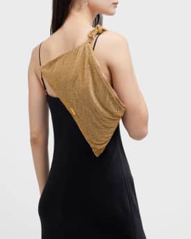 Hera Knotted Rhinestone Mini Shoulder Bag