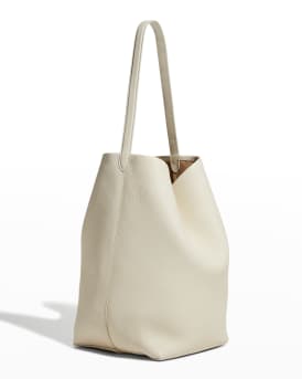 N/S Park Tote Large in Lux Grained Calfksin