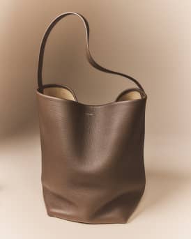 N/S Park Tote Large in Lux Grained Calfksin