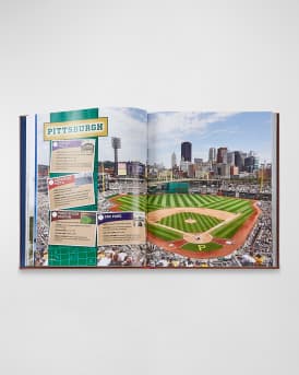 "Ballparks" Leather Bound Book