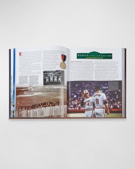 "Ballparks" Leather Bound Book
