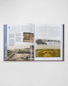 "Ballparks" Leather Bound Book