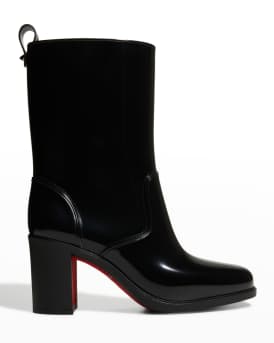 Loubirain Calf-High Rain Boots 