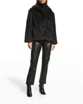Vince faux fur sales coat