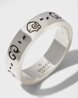 Ghost 6mm Sterling Silver Ring