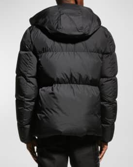 Men's Montcla Logo-Hood Puffer Jacket