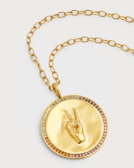 Peace Charm Necklace