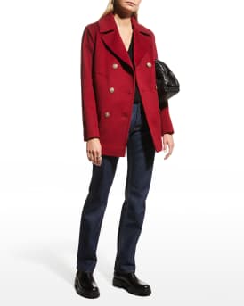 Fleurette peacoat top