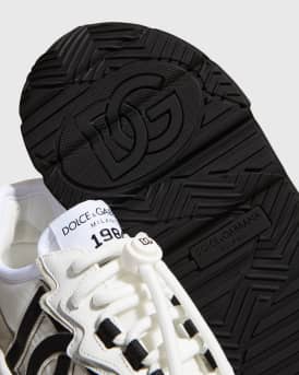 Daymaster Mixed Leather Runner Sneakers