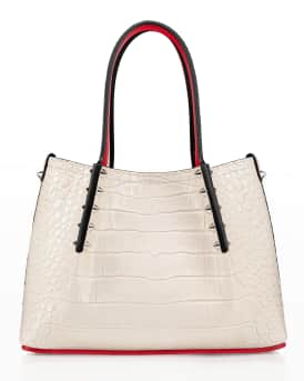 Cabarock Mini Croc-Embossed Tote Bag