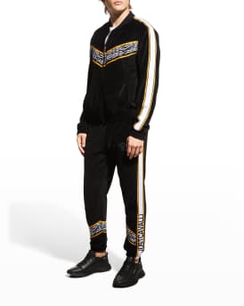 Men s Side Stripe Sweat Jacket