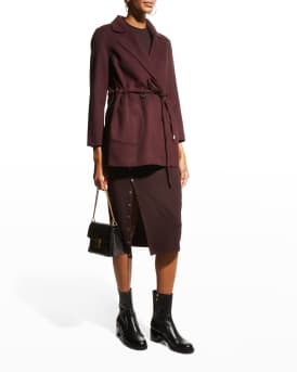 Theory Clairene D Luxe New Divide Coat | Neiman Marcus