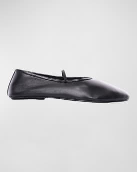 Lambskin Band Ballerina Flats