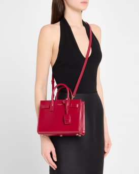 Sac De Jour Nano Top-Handle Bag in Smooth Leather