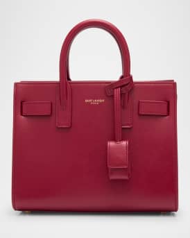 Sac De Jour Nano Top-Handle Bag in Smooth Leather