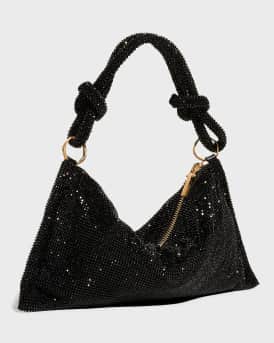 Hera Nano Knotted Embellished Shoulder Bag