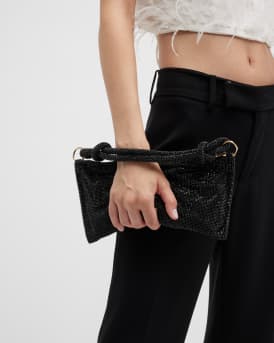 Hera Nano Knotted Embellished Shoulder Bag