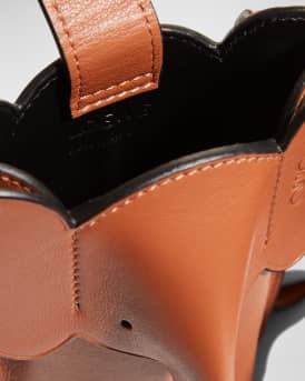 Elephant Pocket in Leather with Strap