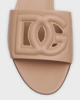 Cutout DG Flat Slide Sandals
