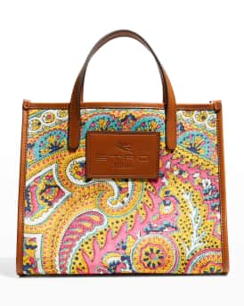 Globetrotter Mini Paisley Tote Bag in Multicoloured - Etro