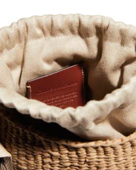 x Mifuko Woody Small Basket Bag