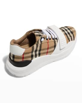 Regis Check Trainer Sneakers