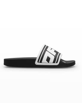 Neiman marcus new arrivals off white sandals