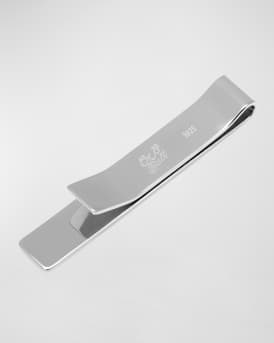 Men's Sterling Silver Engravable Tie Bar