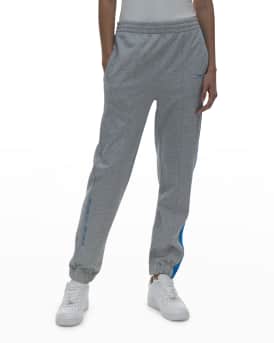 Helmut Lang US Lang Striped Side Patch Sweatpants Neiman Marcus