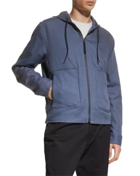 Vince hooded clearance bomber jacket