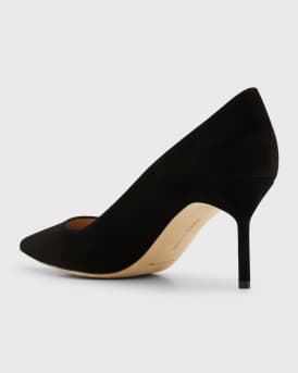 BB 70mm Suede Stiletto Pumps