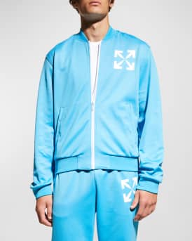 Off-White Men's Arrow Track Jacket | Neiman Marcus
