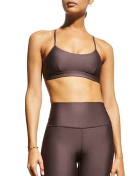 Airlift Intrigue sports bra in grey - Alo Yoga