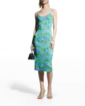 Delora fitted shop midi dress