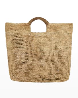 Flora Bella Napa Straw Beach Tote Neiman Marcus