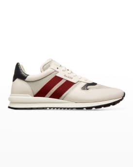 Men s Astar Leather Nylon Low Top Sneakers