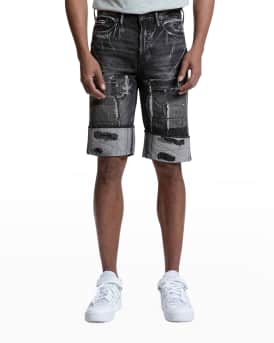 PRPS Men s Eugene Distressed Denim Shorts Neiman Marcus