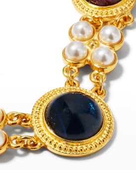 Byzantine Bezel Necklace
