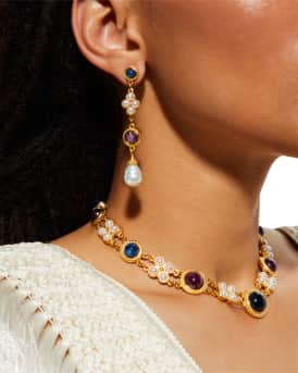 Byzantine Bezel Necklace