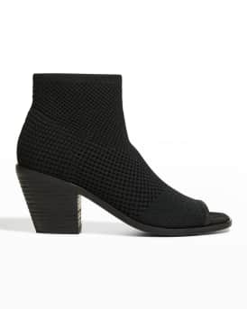 Eileen fisher purl stretch knit bootie store