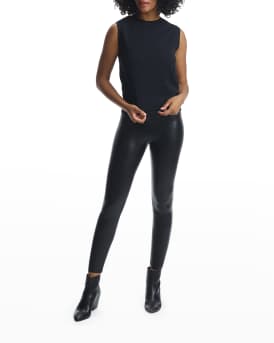 7 8 Faux Leather Leggings