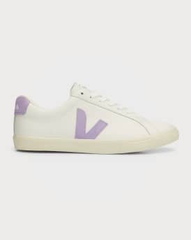 VEJA Esplar Bicolor Leather Low Top Sneakers Neiman Marcus