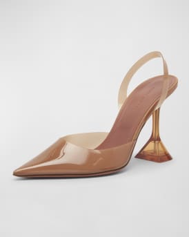 Holli Clear Slingback Pumps