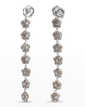Pink Mother-of-Pearl Morganite Earrings