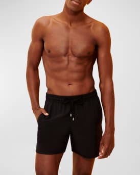 Men's Solid Swim Shorts