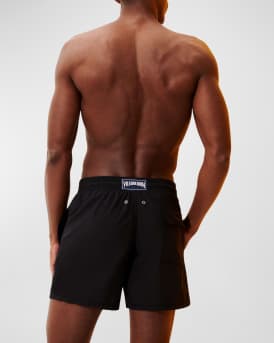 Men's Solid Swim Shorts